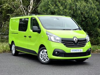 2017 RENAULT TRAFIC 1.6 dCi ENERGY 29 Sport Nav Crew Van Double Cab 6dr Diesel Manual LWB Euro 6 (s/s) (145 ps) £14995.00
