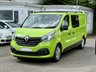 USED 2017 09 RENAULT TRAFIC 1.6 dCi ENERGY 29 Sport Nav Crew Van Double Cab 6dr Diesel Manual LWB Euro 6 (s/s) (145 ps) One Owner | Bamboo Green