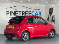 USED 2018 18 FIAT 500C 1.2 S Convertible 2dr Petrol Manual Euro 6 (s/s) (69 bhp) 