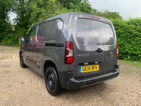 USED 2019 19 PEUGEOT PARTNER 1.6 HDI 100BHP (1000KG LOAD) PROFESSIONAL GREY **1 OWNER**GREAT SPEC**NO VAT** 