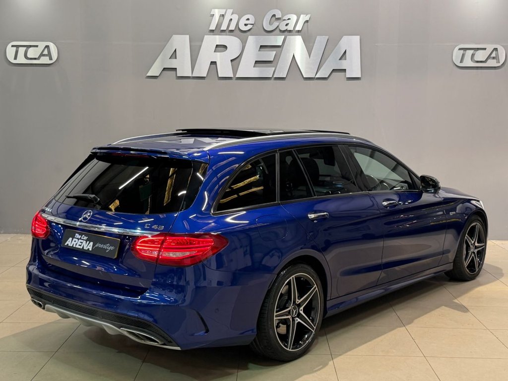 USED 2016 66 MERCEDES-BENZ C-CLASS 3.0 C43 V6 AMG (Premium) Estate 5dr Petrol G-Tronic+ 4MATIC Euro 6 (s/s) (367 ps) 