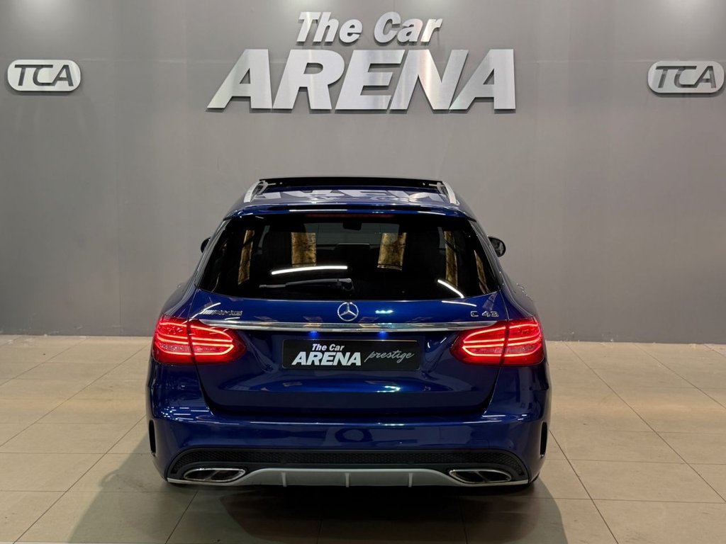 USED 2016 66 MERCEDES-BENZ C-CLASS 3.0 C43 V6 AMG (Premium) Estate 5dr Petrol G-Tronic+ 4MATIC Euro 6 (s/s) (367 ps) 