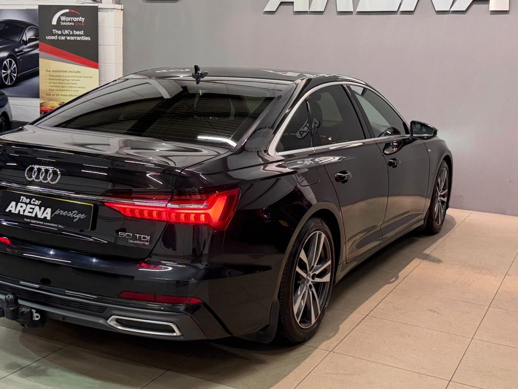 USED 2019 19 AUDI A6 SALOON 3.0 TDI V6 50 S line Saloon 4dr Diesel Tiptronic quattro Euro 6 (s/s) (286 ps) 