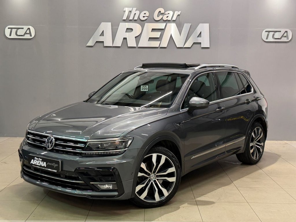 USED 2017 17 VOLKSWAGEN TIGUAN 2.0 TDI BlueMotion Tech R-Line SUV 5dr Diesel DSG 4Motion Euro 6 (s/s) (190 ps) 