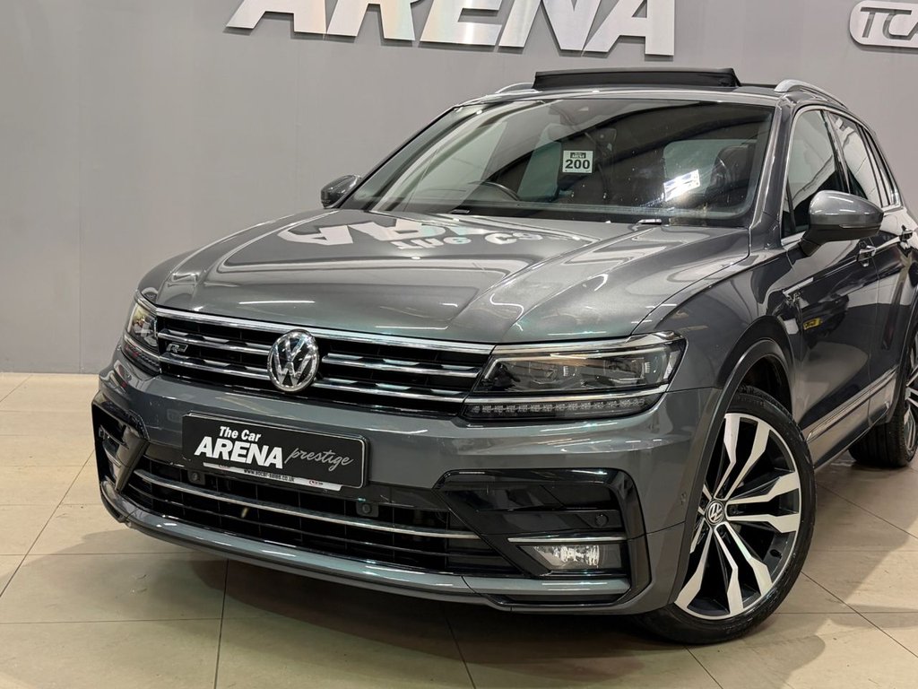 USED 2017 17 VOLKSWAGEN TIGUAN 2.0 TDI BlueMotion Tech R-Line SUV 5dr Diesel DSG 4Motion Euro 6 (s/s) (190 ps) 