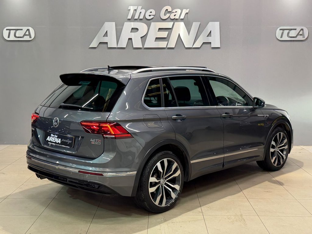 USED 2017 17 VOLKSWAGEN TIGUAN 2.0 TDI BlueMotion Tech R-Line SUV 5dr Diesel DSG 4Motion Euro 6 (s/s) (190 ps) 