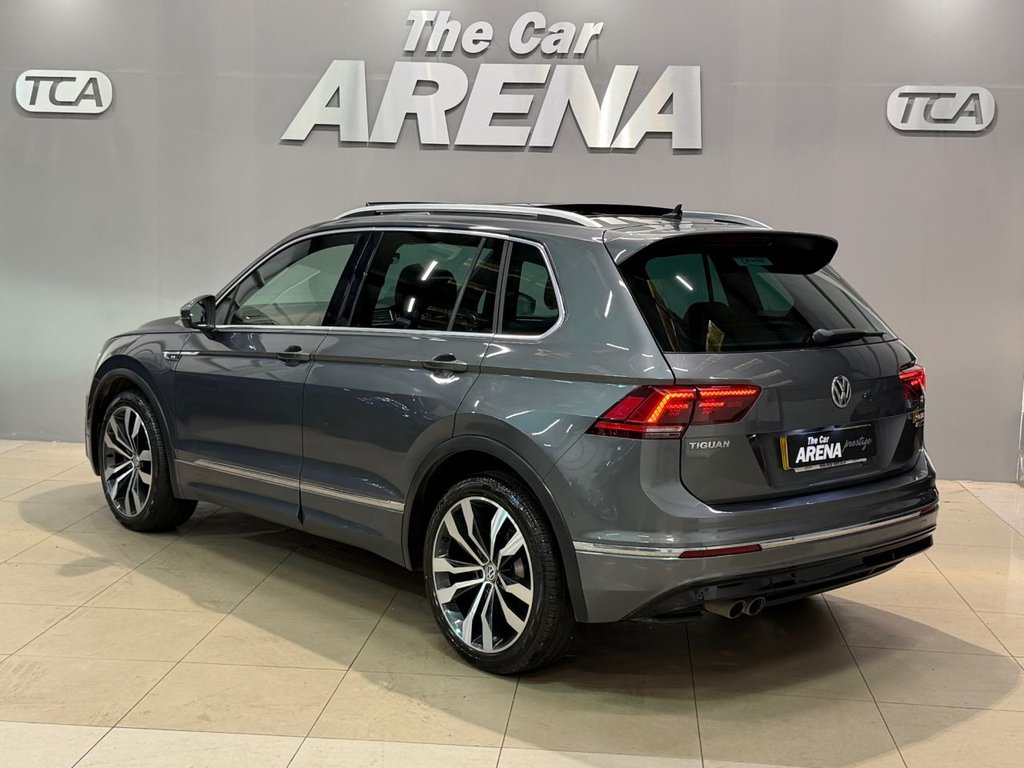 USED 2017 17 VOLKSWAGEN TIGUAN 2.0 TDI BlueMotion Tech R-Line SUV 5dr Diesel DSG 4Motion Euro 6 (s/s) (190 ps) 