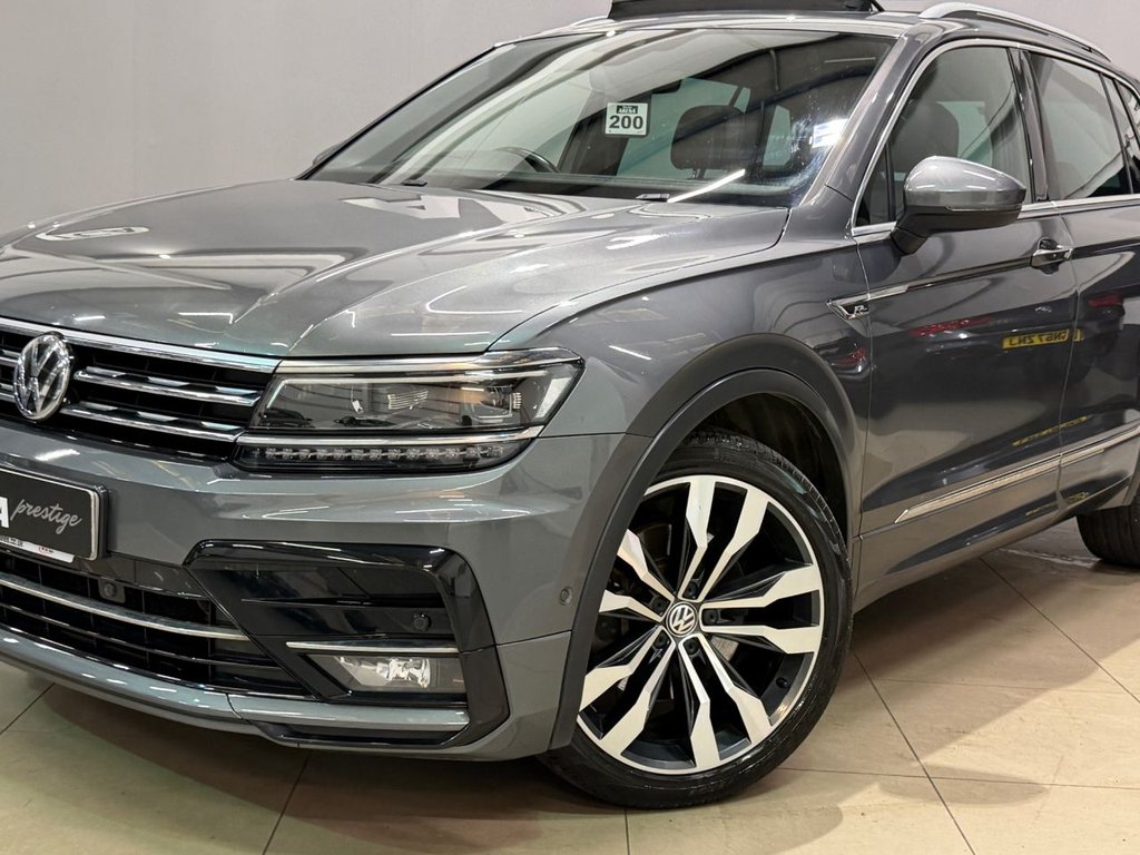 USED 2017 17 VOLKSWAGEN TIGUAN 2.0 TDI BlueMotion Tech R-Line SUV 5dr Diesel DSG 4Motion Euro 6 (s/s) (190 ps) 