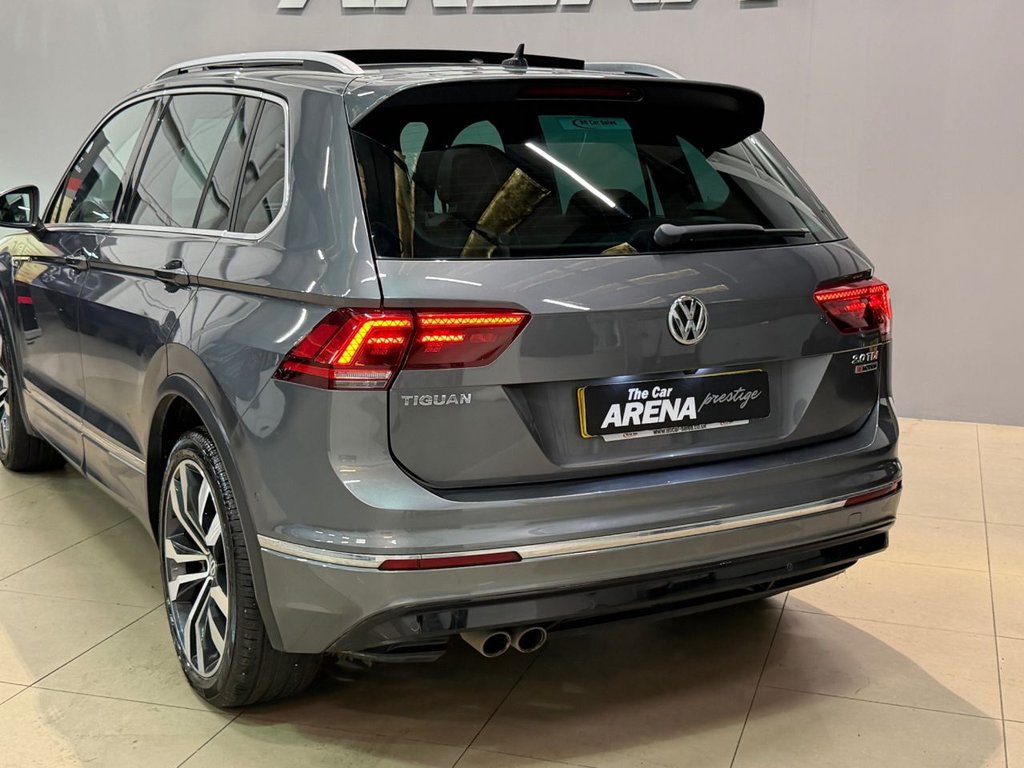 USED 2017 17 VOLKSWAGEN TIGUAN 2.0 TDI BlueMotion Tech R-Line SUV 5dr Diesel DSG 4Motion Euro 6 (s/s) (190 ps) 