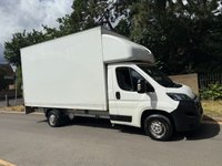 USED 2020 70 PEUGEOT BOXER 2.2 BlueHDi 165BHP 335 Built for Business Euro 6 L3 LWB 13FT 6IN LUTON VAN WITH TAILLIFT AIR CON*TAILLIFT*165BHP*EU6
