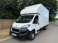 USED 2020 70 PEUGEOT BOXER 2.2 BlueHDi 165BHP 335 Built for Business Euro 6 L3 LWB 13FT 6IN LUTON VAN WITH TAILLIFT AIR CON*TAILLIFT*165BHP*EU6