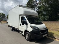 USED 2020 70 PEUGEOT BOXER 2.2 BlueHDi 165BHP 335 Built for Business Euro 6 L3 LWB 13FT 6IN LUTON VAN WITH TAILLIFT AIR CON*TAILLIFT*165BHP*EU6