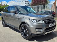 USED 2017 17 LAND ROVER RANGE ROVER SPORT 3.0 SD V6 HSE SUV 5dr Diesel Auto 4WD Euro 6 (s/s) (306 ps) 6 MONTHS RAC WARRANTY DAB