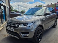 USED 2017 17 LAND ROVER RANGE ROVER SPORT 3.0 SD V6 HSE SUV 5dr Diesel Auto 4WD Euro 6 (s/s) (306 ps) 6 MONTHS RAC WARRANTY DAB