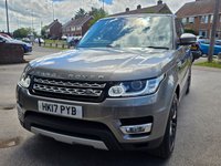USED 2017 17 LAND ROVER RANGE ROVER SPORT 3.0 SD V6 HSE SUV 5dr Diesel Auto 4WD Euro 6 (s/s) (306 ps) 6 MONTHS RAC WARRANTY DAB