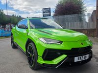 USED 2024 74 LAMBORGHINI URUS 4.0 V8 BiTurbo S SUV 5dr Petrol Auto 4WD Euro 6 (666 ps) 1 OWNER FROM NEW PAN ROOF B&O SOUND