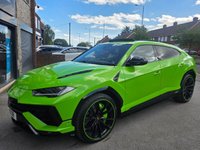 USED 2024 74 LAMBORGHINI URUS 4.0 V8 BiTurbo S SUV 5dr Petrol Auto 4WD Euro 6 (666 ps) 1 OWNER FROM NEW PAN ROOF B&O SOUND