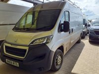 USED 2018 68 PEUGEOT BOXER 2.0 BlueHDi 335 Professional Panel Van 5dr Diesel Manual L3 H2 Euro 6 (130 ps) ALL COMPLETE LWB SPARES OR REPAIR