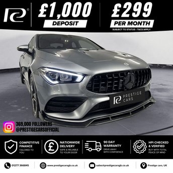 2022 MERCEDES-BENZ CLA 1.3 CLA180 AMG Line (Premium 2) Coupe 4dr Petrol 7G-DCT Euro 6 (s/s) (136 ps) &pound;19990.00