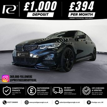 2022 BMW 3 SERIES 2.0 330e 12kWh M Sport Saloon 4dr Petrol Plug-in Hybrid Auto Euro 6 (s/s) (292 ps) &pound;23490.00