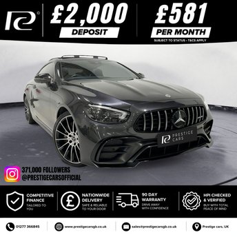 2023 MERCEDES-BENZ E-CLASS 2.0 E300h MHEV AMG Line Night Edition (Premium Plus) Coupe 2dr Petrol Hybrid G-Tronic+ Euro 6 (s/s) (272 ps) &pound;37990.00