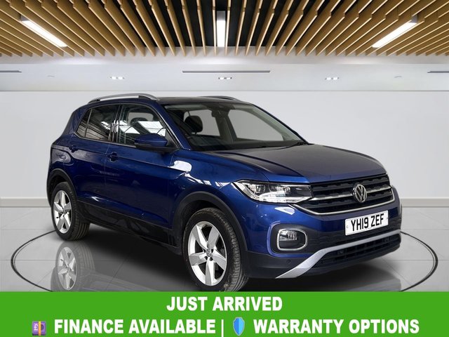 2019 19 VOLKSWAGEN T-CROSS 1.0 TSI SEL SUV 5dr Petrol Manual Euro 6 (s/s) (115 ps) Bluetooth | Climate Control