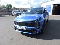 USED 2025 75 KIA SPORTAGE 1.6 T-GDi GT-Line SUV 5dr Petrol DCT Euro 6 (s/s) (147 bhp) BALANCE OF MANUFACTURERS SEVEN YEAR WARRANTY