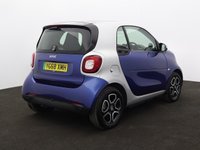 USED 2018 68 SMART FORTWO 17.6kWh Prime (Premium Plus) Coupe 2dr Electric Auto (22kW Charger) (82 ps) PANORAMIC ROOF | REAR CAMERA