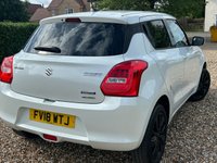 USED 2018 18 SUZUKI SWIFT 1.2 Dualjet MHEV SZ5 Hatchback 5dr Petrol Hybrid Manual ALLGRIP Euro 6 (s/s) (90 ps) 80875 miles f,s,h
