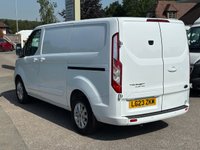 USED 2023 23 FORD TRANSIT CUSTOM 2.0 300 EcoBlue Limited Panel Van 5dr Diesel Manual L1 H1 Euro 6 (s/s) (130 ps) 