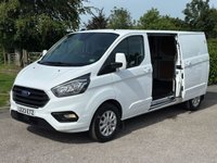 USED 2023 23 FORD TRANSIT CUSTOM 2.0 300 EcoBlue Limited Panel Van 5dr Diesel Manual L2 H1 Euro 6 (s/s) (130 ps) 