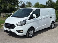 USED 2023 23 FORD TRANSIT CUSTOM 2.0 300 EcoBlue Limited Panel Van 5dr Diesel Manual L2 H1 Euro 6 (s/s) (130 ps) 