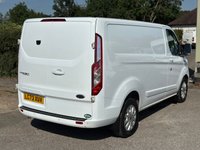 USED 2023 73 FORD TRANSIT CUSTOM 2.0 300 EcoBlue Limited Panel Van 5dr Diesel Manual L1 H1 Euro 6 (s/s) (130 ps) 