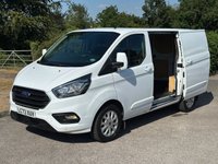 USED 2023 73 FORD TRANSIT CUSTOM 2.0 300 EcoBlue Limited Panel Van 5dr Diesel Manual L1 H1 Euro 6 (s/s) (130 ps) 