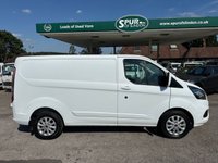 USED 2023 73 FORD TRANSIT CUSTOM 2.0 300 EcoBlue Limited Panel Van 5dr Diesel Manual L1 H1 Euro 6 (s/s) (130 ps) 