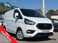 USED 2023 73 FORD TRANSIT CUSTOM 2.0 300 EcoBlue Limited Panel Van 5dr Diesel Manual L1 H1 Euro 6 (s/s) (130 ps) 