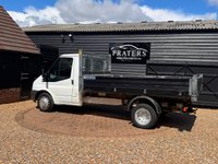 USED 2012 62 FORD TRANSIT 2.2 TDCi 350 Chassis Cab 2dr Diesel Manual RWD L3 (DRW) (123 bhp) TIPPER Tipper