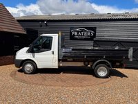 USED 2012 62 FORD TRANSIT 2.2 TDCi 350 Chassis Cab 2dr Diesel Manual RWD L3 (DRW) (123 bhp) TIPPER Tipper