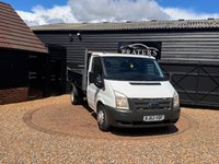 USED 2012 62 FORD TRANSIT 2.2 TDCi 350 Chassis Cab 2dr Diesel Manual RWD L3 (DRW) (123 bhp) TIPPER Tipper