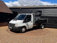 USED 2012 62 FORD TRANSIT 2.2 TDCi 350 Chassis Cab 2dr Diesel Manual RWD L3 (DRW) (123 bhp) TIPPER Tipper