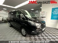 USED 2021 21 FORD TRANSIT CUSTOM 2.0 280 ECOBLUE LIMITED L1H1 SWB AUTOMATIC EURO6 130BHP  1 OWNER L1H1 SWB AUTOMATIC GEARBOX