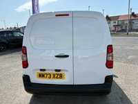 USED 2023 73 PEUGEOT PARTNER 1.5 BlueHDi 1000 Professional Premium + Standard Panel Van 5dr Diesel Manual SWB Euro 6 (s/s) (100 bhp) PARKING SENSORS* CRUISE CONTROL* ELECTRIC HANDBRAKE* AUTO START / STOP* TRACTION CONTROL* AIR CON* BLUETOOTH PHONE AND AUDIO* DAB* APPLE CARPLAY* ANDROID AUTO* REMOTE CENTRAL LOCKING WITH 2 KEYS