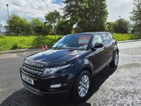 USED 2015 15 LAND ROVER RANGE ROVER EVOQUE 2.2 SD4 Pure Tech 2015,Leather,Sat Nav,Glass Roof,DAB,Cruise,Parking Sensors Black Leather,Sat Nav,Bluetooth,DAB,Glass Roof,Cruise Control