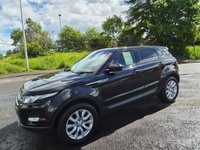 USED 2015 15 LAND ROVER RANGE ROVER EVOQUE 2.2 SD4 Pure Tech 2015,Leather,Sat Nav,Glass Roof,DAB,Cruise,Parking Sensors Black Leather,Sat Nav,Bluetooth,DAB,Glass Roof,Cruise Control