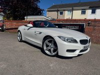 USED 2014 64 BMW Z4 2.0 18i M Sport Convertible 2dr Petrol Auto sDrive Euro 6 (156 ps) Mineral White - Sakhir Leather