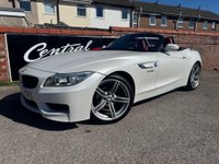 USED 2014 64 BMW Z4 2.0 18i M Sport Convertible 2dr Petrol Auto sDrive Euro 6 (156 ps) Mineral White - Sakhir Leather
