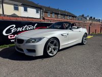USED 2014 64 BMW Z4 2.0 18i M Sport Convertible 2dr Petrol Auto sDrive Euro 6 (156 ps) Mineral White - Sakhir Leather