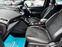 USED 2017 67 FORD KUGA 2.0 TDCi EcoBlue ST-Line SUV 5dr Diesel Manual AWD Euro 6 (s/s) (180 ps) Nav, Android, Parking sensors front and rear