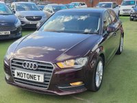 USED 2014 14 AUDI A3 1.4 TFSI CoD SE Sportback 5dr Petrol AUTOMATIC  Euro 6 (s/s) (150 ps) +++FREE 12 MONTH WARRANTY+++
