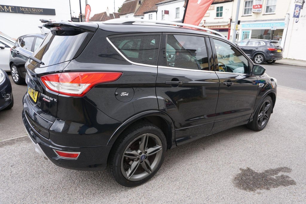 USED 2014 14 FORD KUGA 2.0 TDCi Titanium X Powershift AWD Euro 5 5dr AUTOMATIC